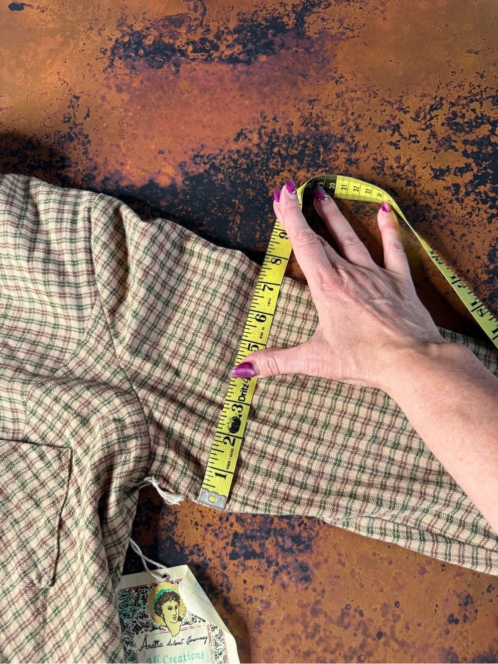 Aratta Diana Blazer #fall #tailored #cottagecore #plaid - Picture 16 of 16